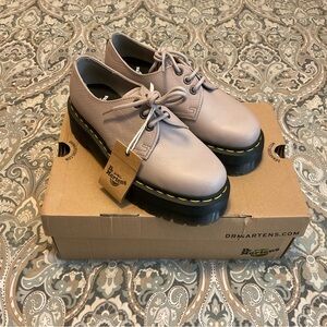 NWT Dr Martens 1461 II Pisa Leather Platform Shoes Sz 8